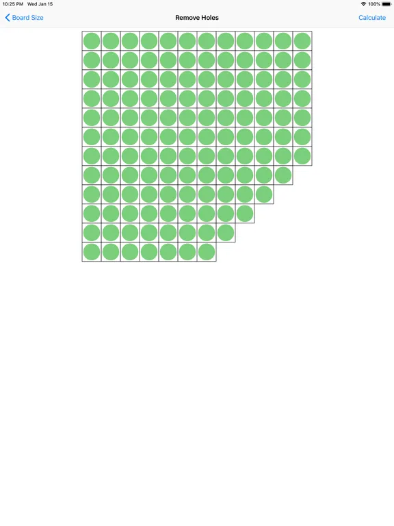 Tangkapan layar Ultimate Peg Solitaire iPad 