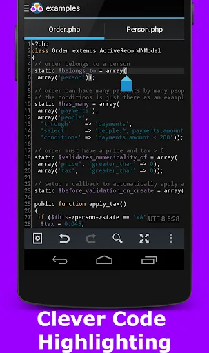 Captures d'écran de AWD - PHP/HTML/CSS/JS IDE