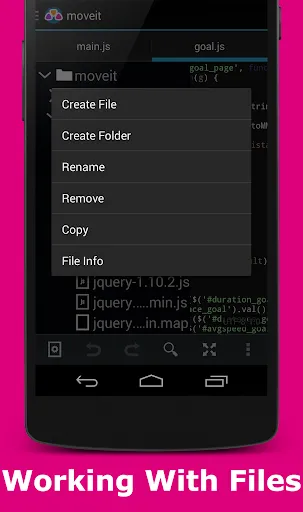 Captures d'écran de AWD - PHP/HTML/CSS/JS IDE