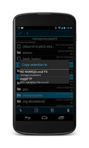 Screenshot di Unix Admin: FTP SFTP SSH FTPS
