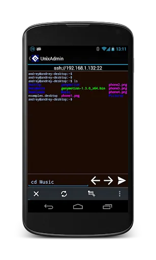 Screenshot di Unix Admin: FTP SFTP SSH FTPS