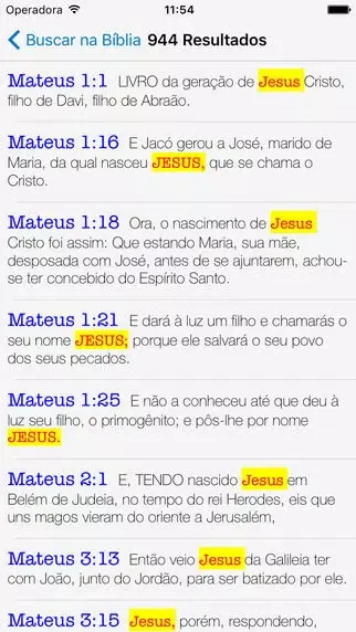 Captures d'écran de Holy Bible Audio in Portuguese