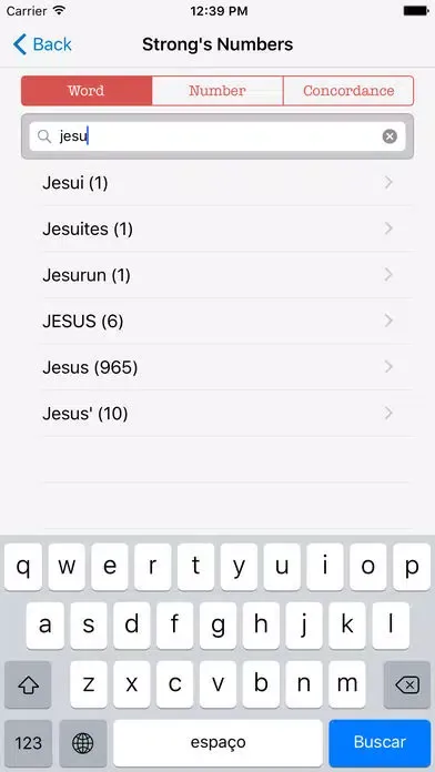 Bible Dictionaries & Strong's Screenshots