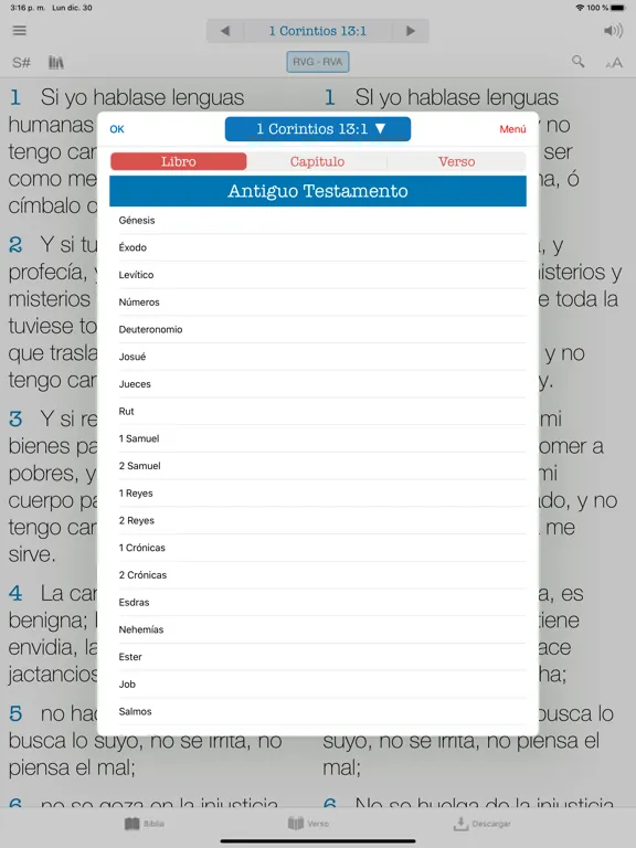 Captures d'écran de Biblia Reina Valera con Strong iPad 