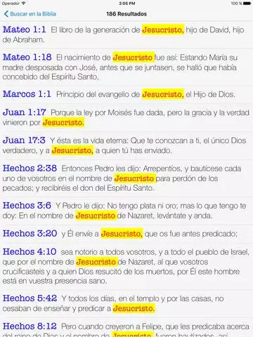 تصاویر Bible and Spanish Commentary iPad 
