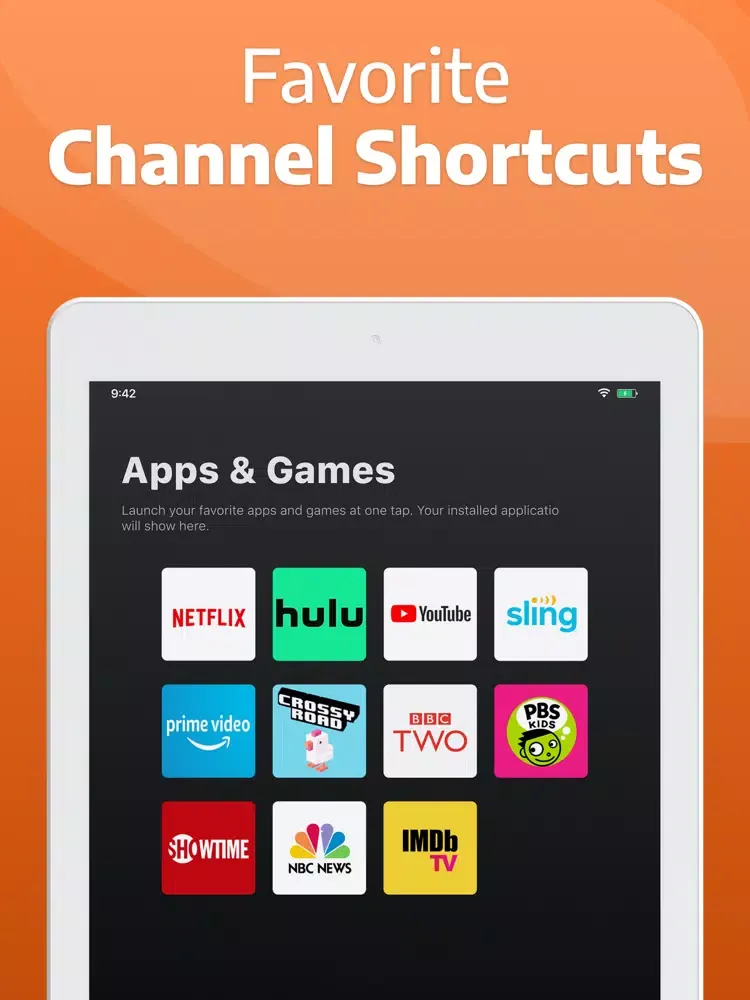 FS: Smart TV Stick Remote iPad 应用截图