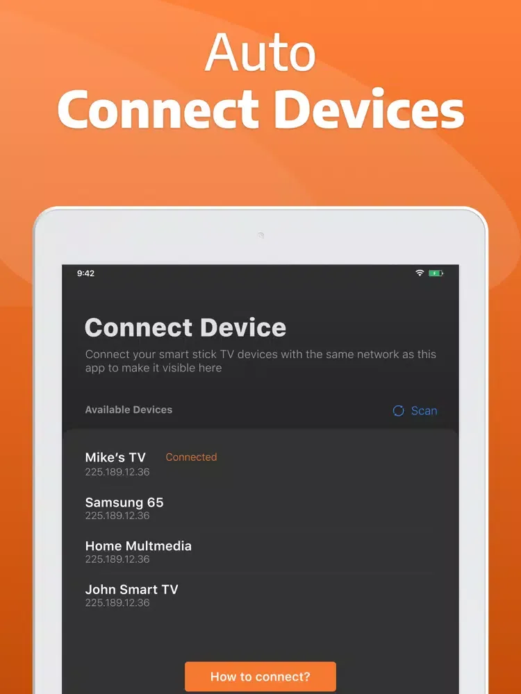 FS: Smart TV Stick Remote iPad 应用截图