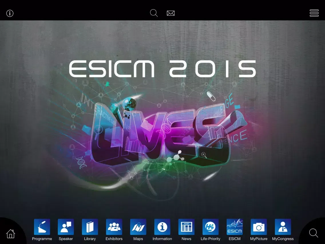 صور ESICM LIVES 2015 iPad 