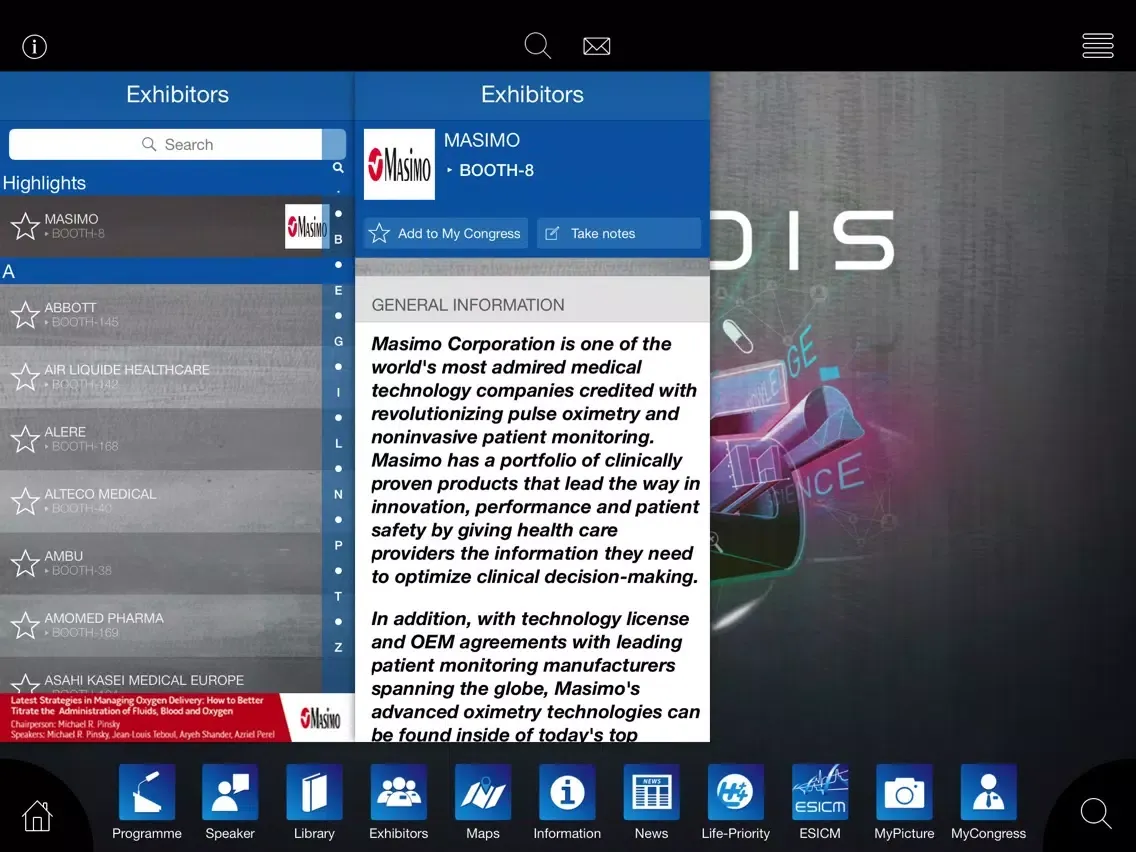 صور ESICM LIVES 2015 iPad 