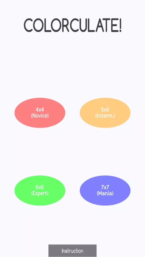 COLORCULATE! Screenshots