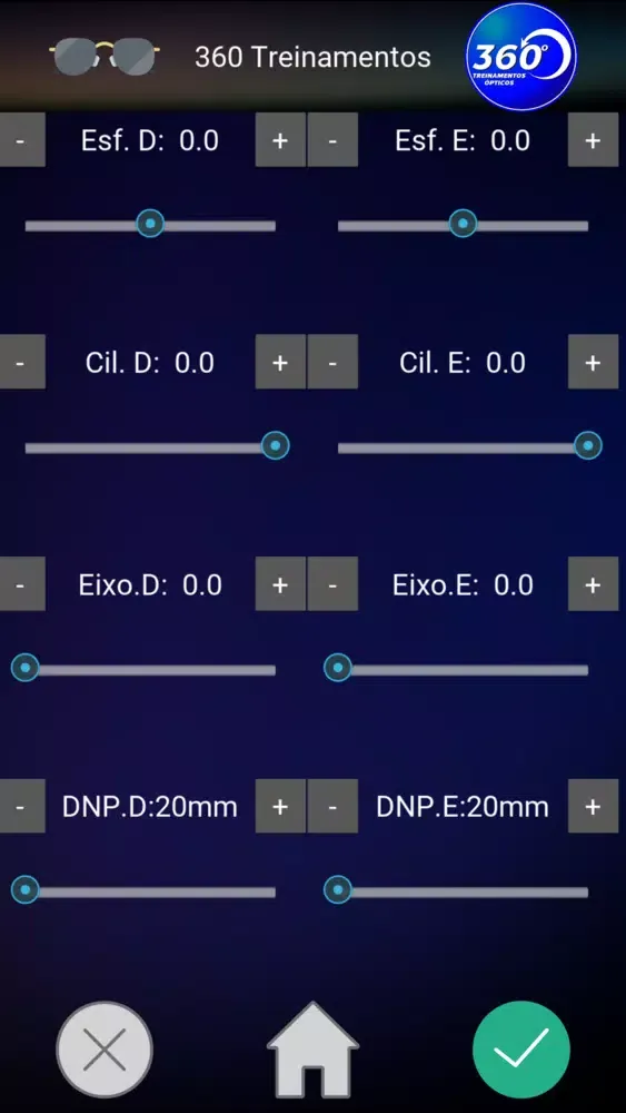 Capturas de tela do V360 App