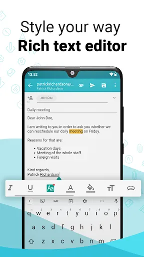 Email Aqua Mail - Fast, Secure স্ক্রিনশট