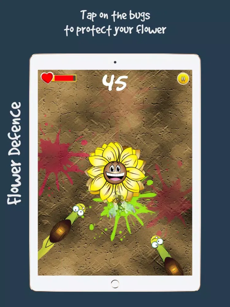 ภาพหน้าจอของ Flower Defence iPad 