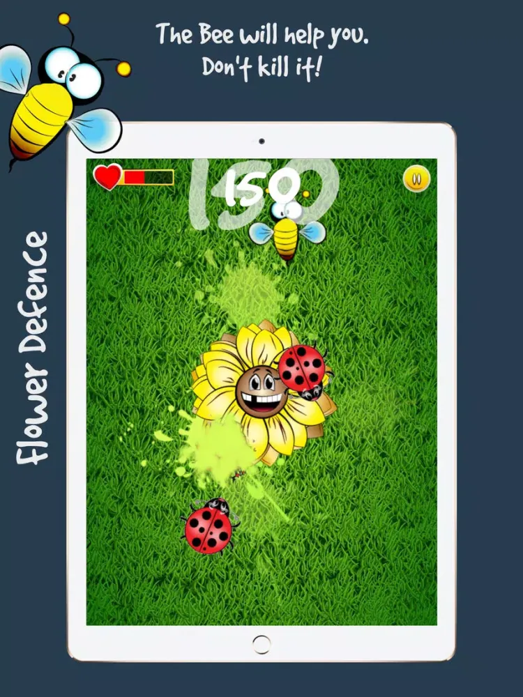 ภาพหน้าจอของ Flower Defence iPad 