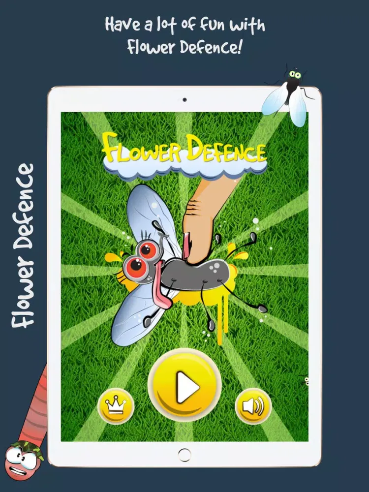 ภาพหน้าจอของ Flower Defence iPad 