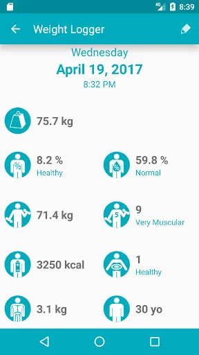 Weight Logger应用截图