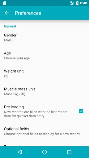 Weight Logger应用截图