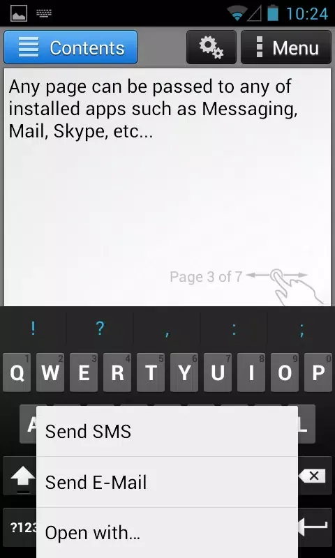 Ảnh chụp màn hình của Notepad