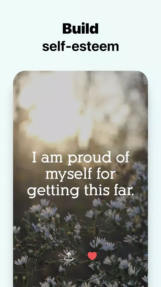 Capturas de tela do Claim - Positive Affirmations