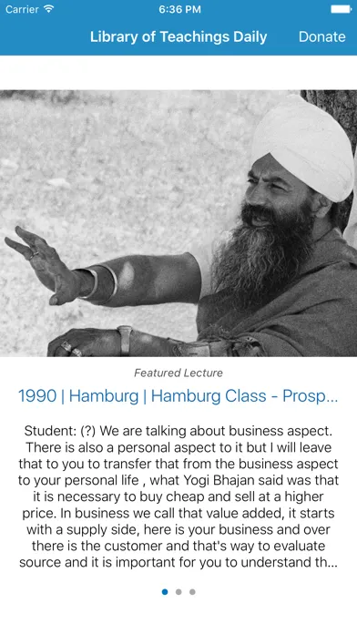 Скриншоты Library of Teachings Daily