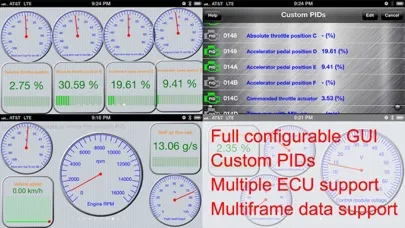 Capturas de pantalla de Engine Link - OBD II diagnosis