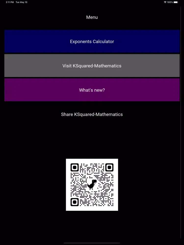 Exponents Calculator iPad  Screenshots