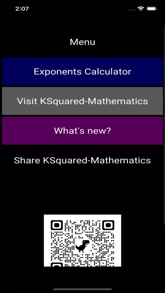 Exponents Calculator Screenshots