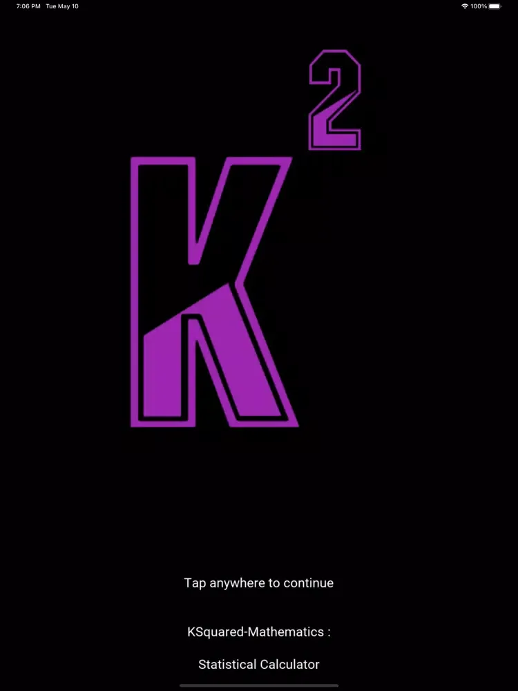 Tangkapan skrin Stats Calculator iPad 