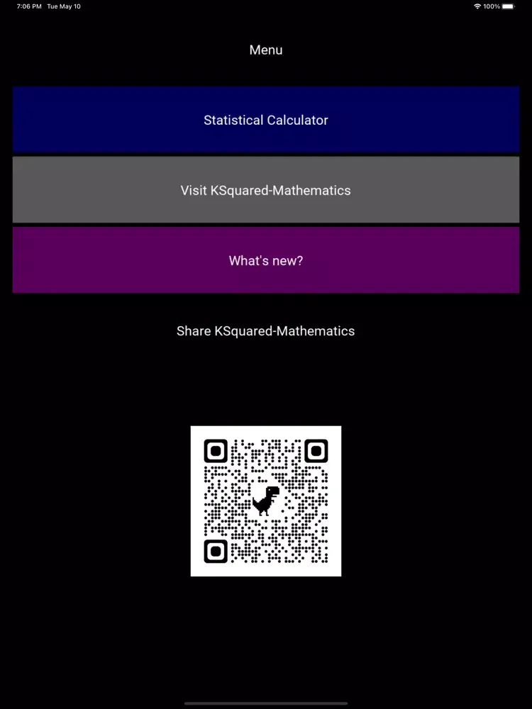 Tangkapan skrin Stats Calculator iPad 