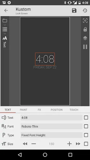 KLCK Kustom Lock Screen Maker Ekran Görüntüleri