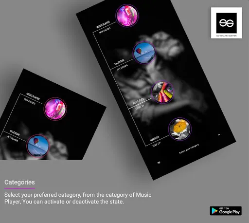 Schematic System UI Klwp スクリーンショット