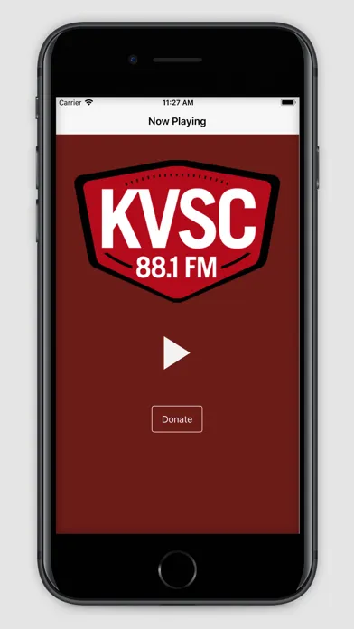 Capturas de tela do KVSC Listen Live