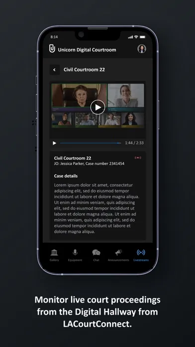 LA CourtConnect 2.0 Screenshots