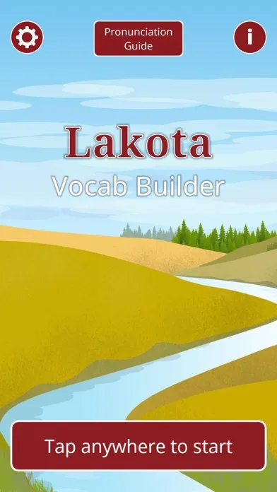 Lakota Vocab Builder Version 2 Screenshots