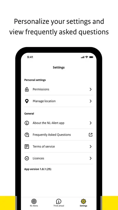 NL-Alert স্ক্রিনশট