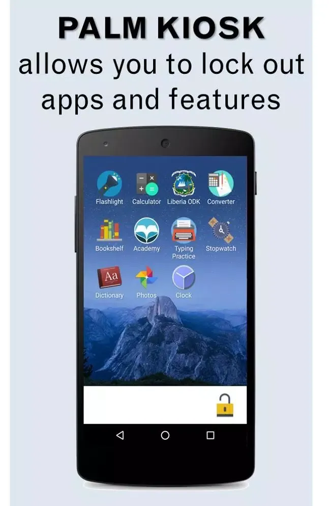 Palm Kiosk Screenshots