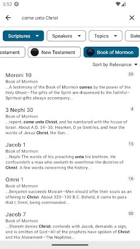 Gospel Library Screenshots
