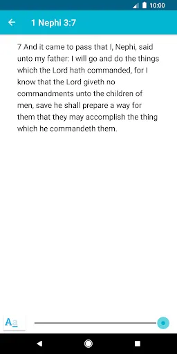 Doctrinal Mastery Screenshots