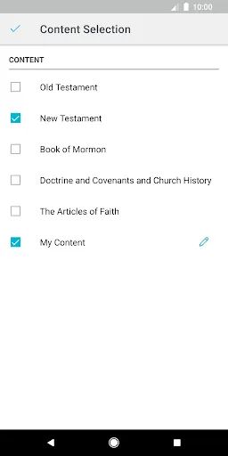 Doctrinal Mastery Screenshots