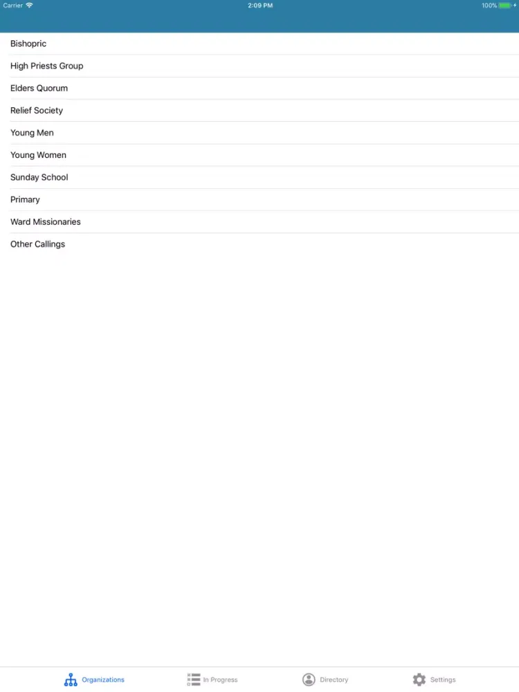 صور LDS Calling Tools iPad 