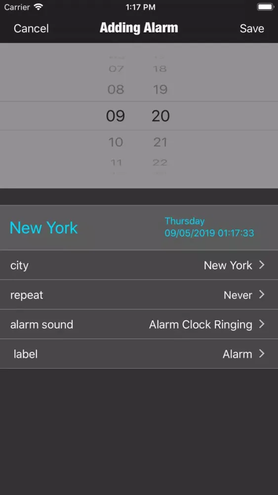 TZ Alarm - Set Clock Anywhere स्क्रीनशॉट