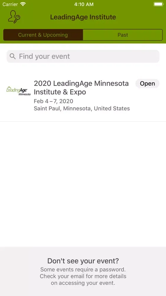 Capturas de pantalla de LeadingAge MN Institute & Expo