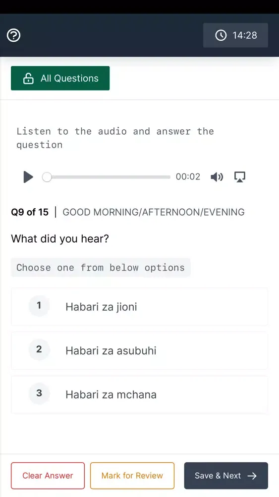 Learn Swahili by MSTCDC应用截图