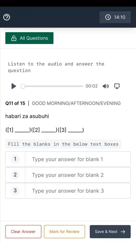Learn Swahili by MSTCDC应用截图