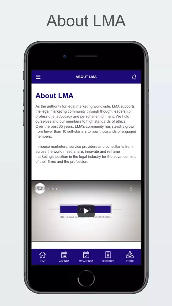 ภาพหน้าจอของ LMA Annual Conference 2021