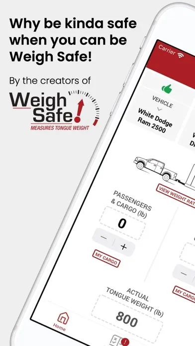 Скриншоты WeighSafe
