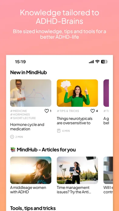 Letterlife: manage your ADHD Ekran Görüntüleri