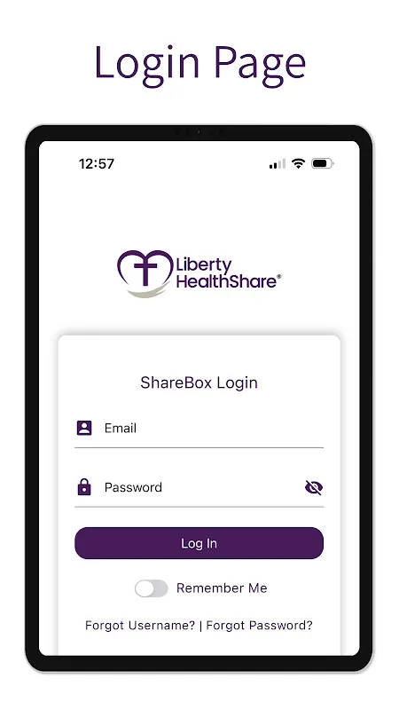 Liberty HealthShare Screenshots