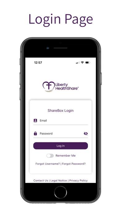 Capturas de pantalla de Liberty HealthShare