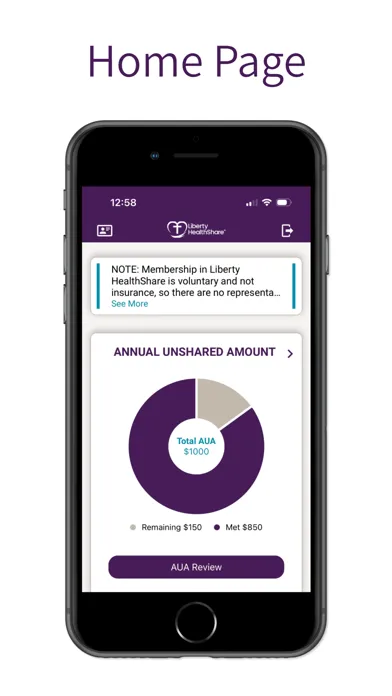 Capturas de pantalla de Liberty HealthShare